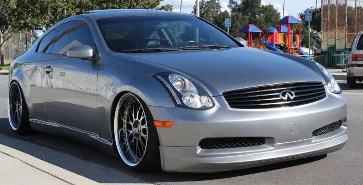 ESR SR01 rims fitted on an Infiniti G35 coupe