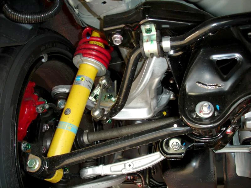Mitsubishi Evo X rear suspension