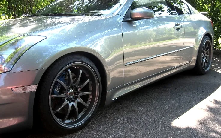Infiniti G35 with Volk CE28N rims