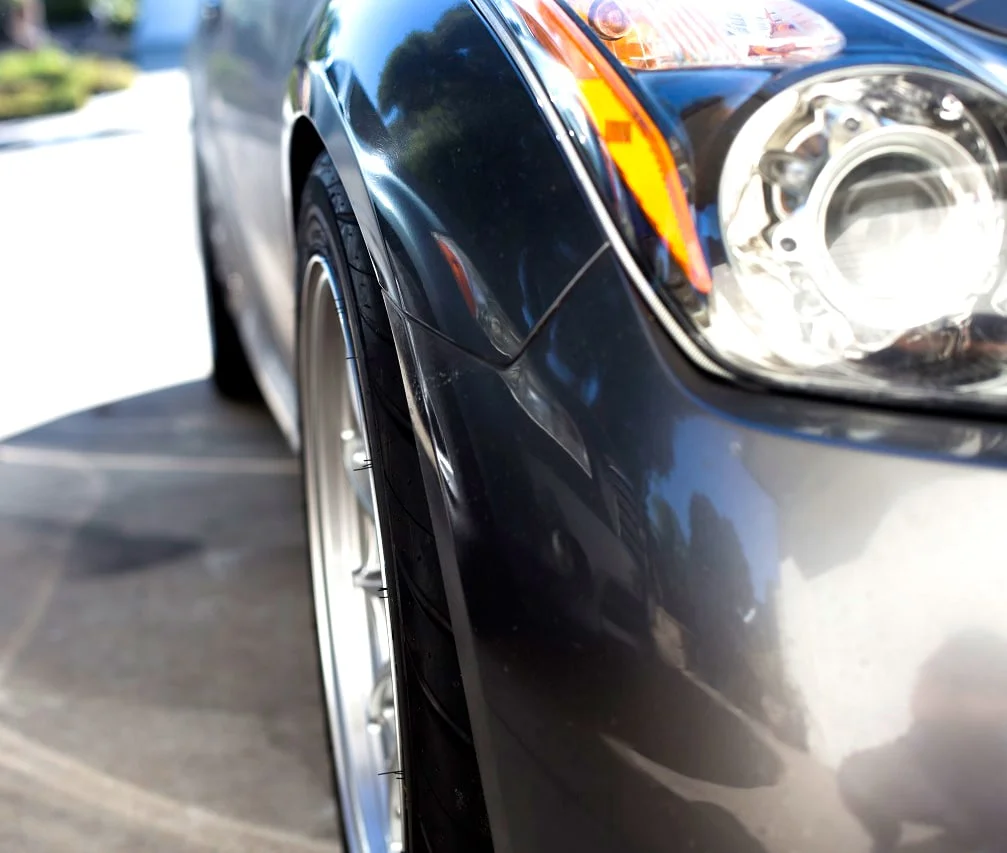 Infiniti G37 with flush wheel fitment