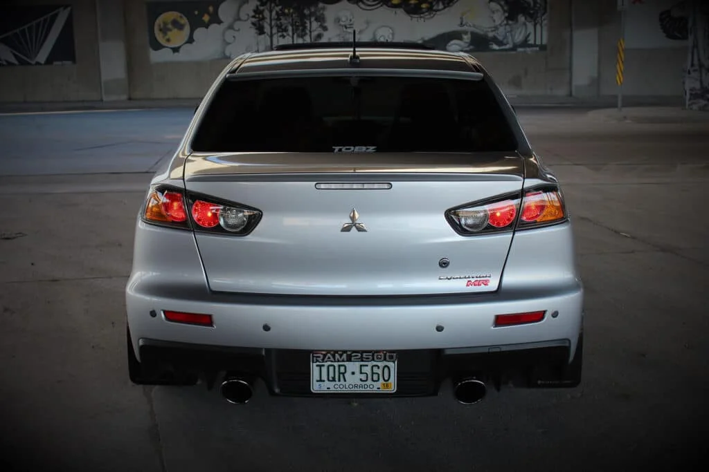 Evo X rear-end