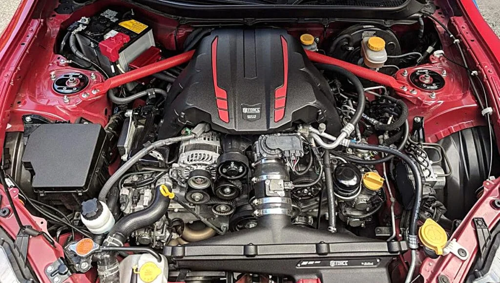 Scion FRS with Edelbrock supercharger