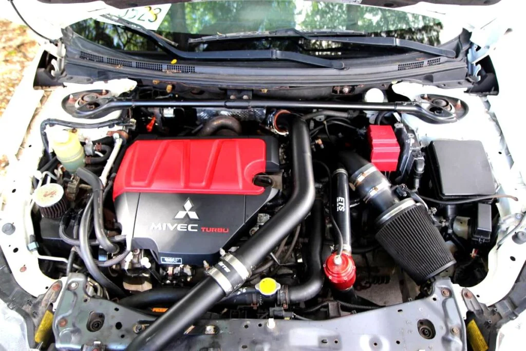 Evo X engine bay