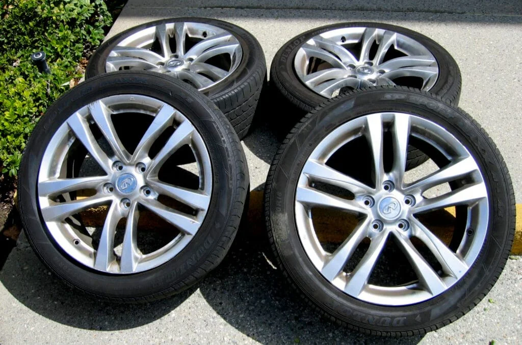 Infiniti G37 OEM wheels