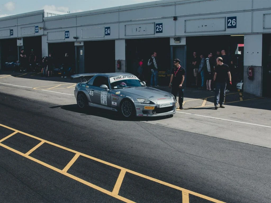 Honda S2000 at a time attack event