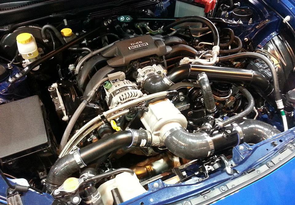 Kraftwerks Racing supercharger on Scion FRS