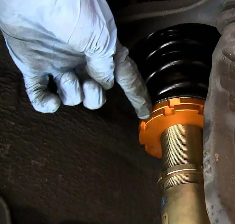 Preloaded coilover