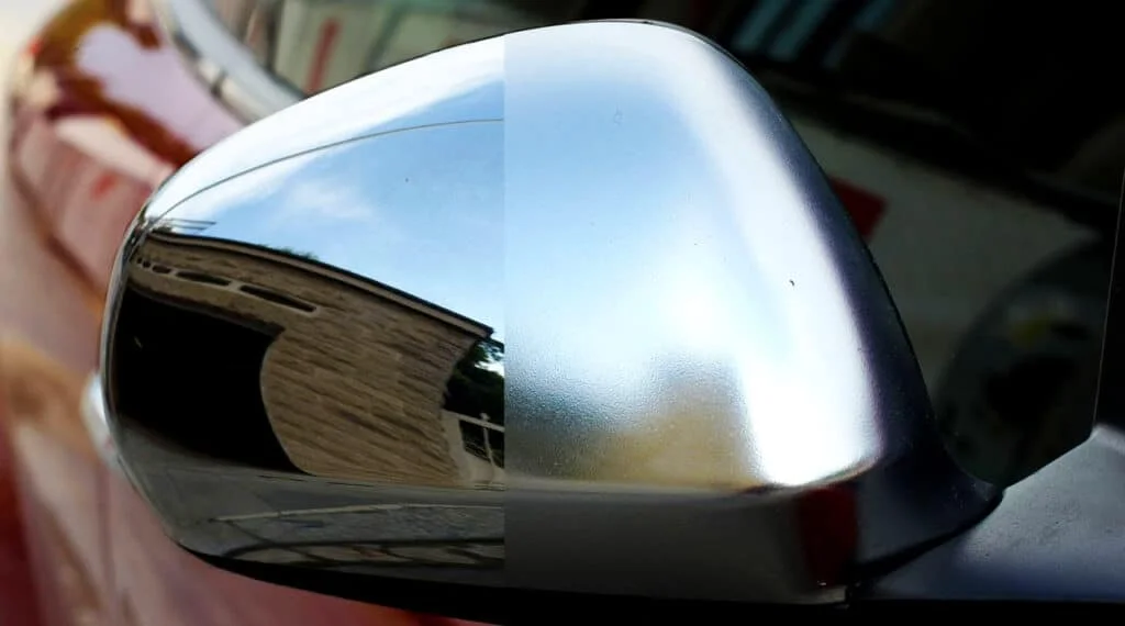 Matte Plasti Dip on a chrome finish