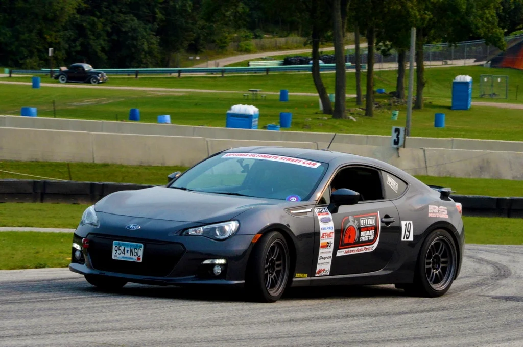 Subaru BRZ as a track car.