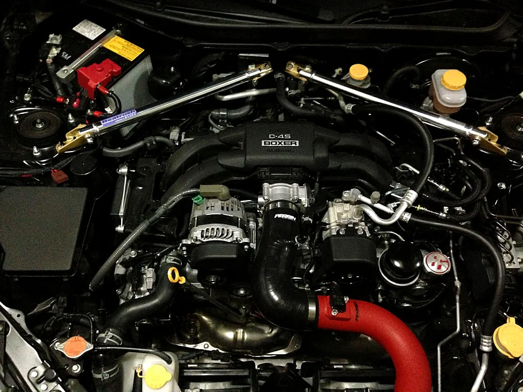 Silicone hoses for Subaru BRZ