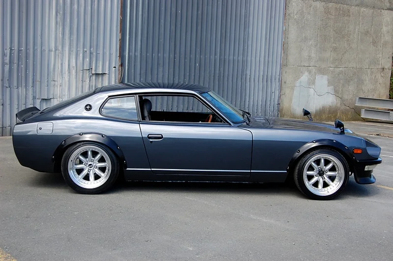 Balanced and aligned Nissan 240SX.