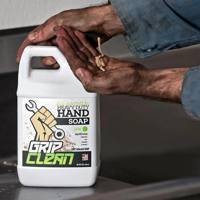Grip clean hand cleaner jug