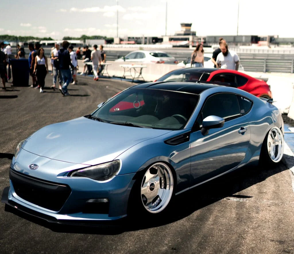 Stanced Subaru BRZ