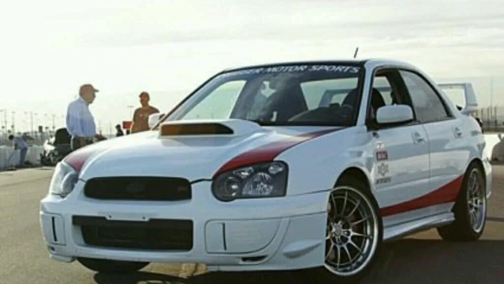The Subaru WRX from Born to Race