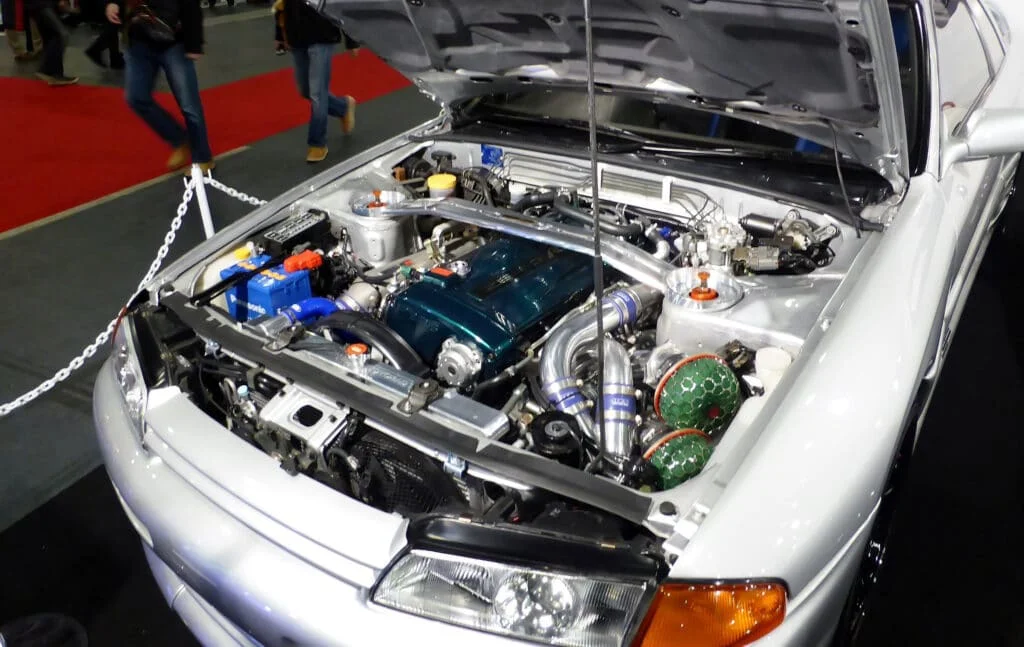 R32 Skyline by Waste Sports on display at Osaka Auto Messe 2014
