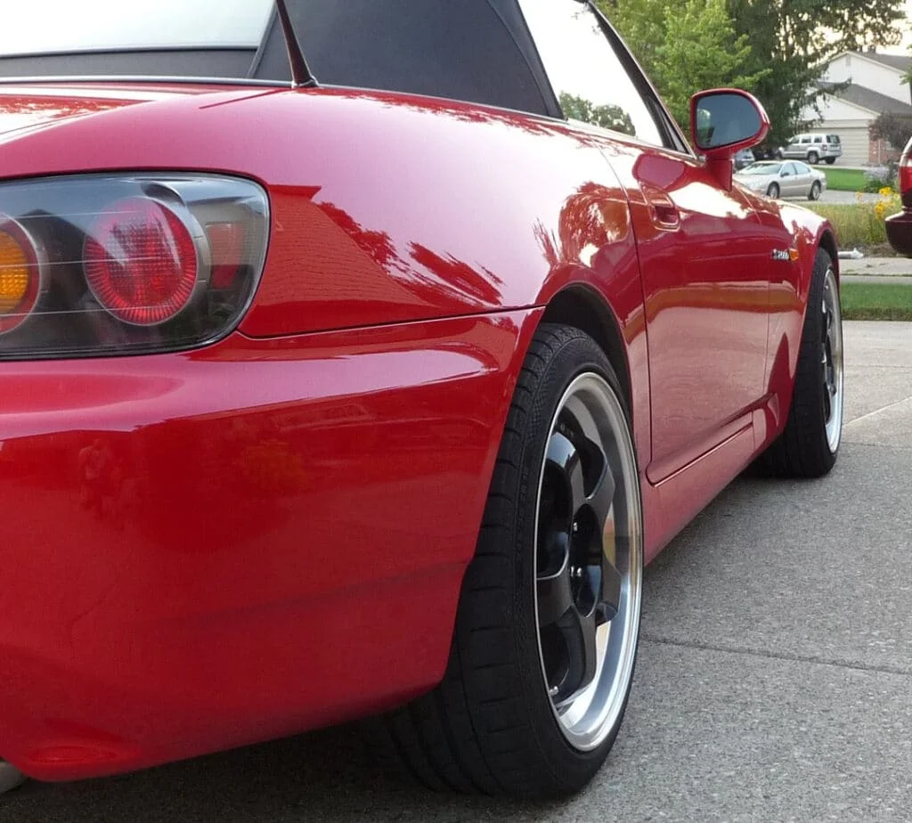 S2000 on Rota wheels with stock ride height
