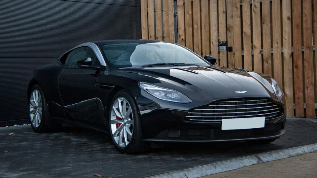 Black Aston Martin DB11