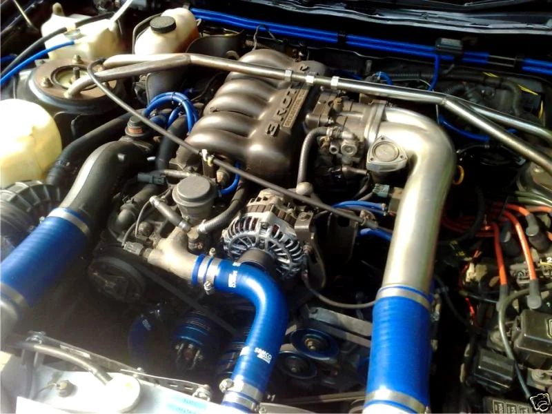 Slightly modified Mazda 20B motor