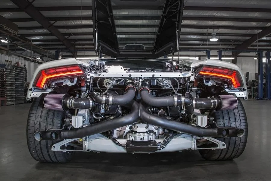 Twin turbocharged Lamborghini Huracan
