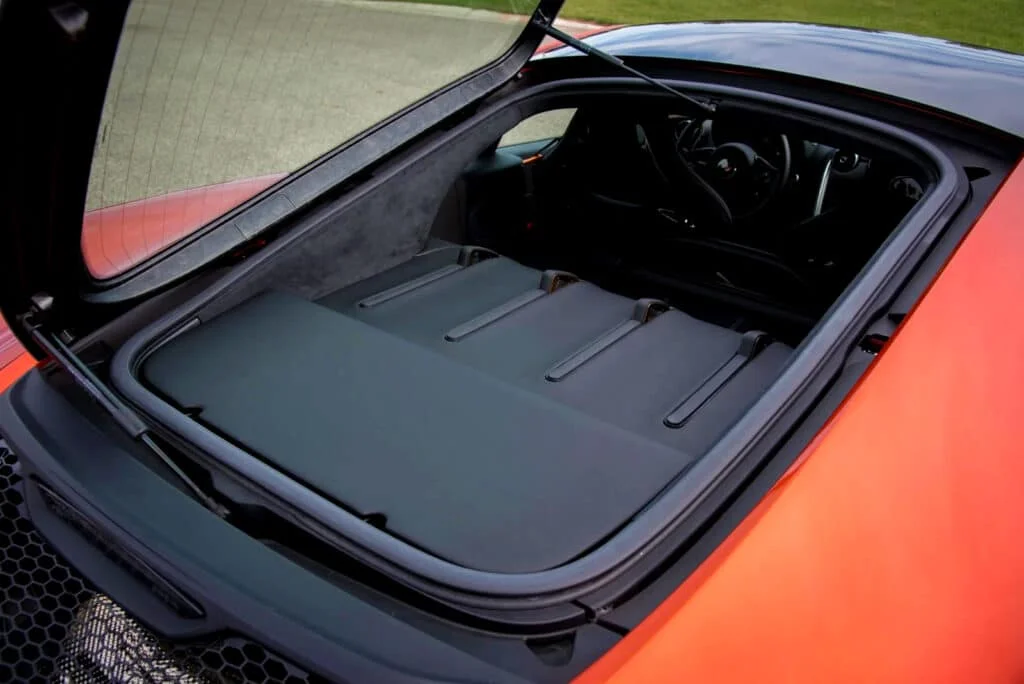 McLaren GT rear boot