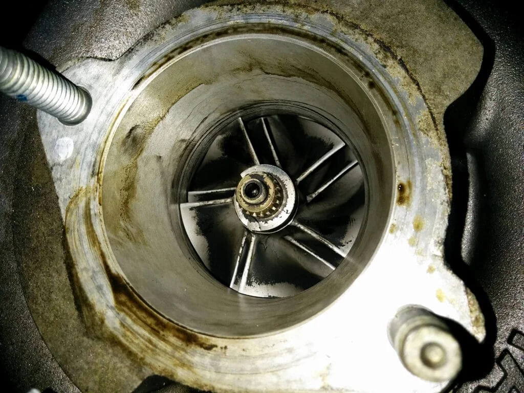 1JZ engine ceramic turbine failure