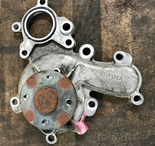 2UZ water pump leaking coolant