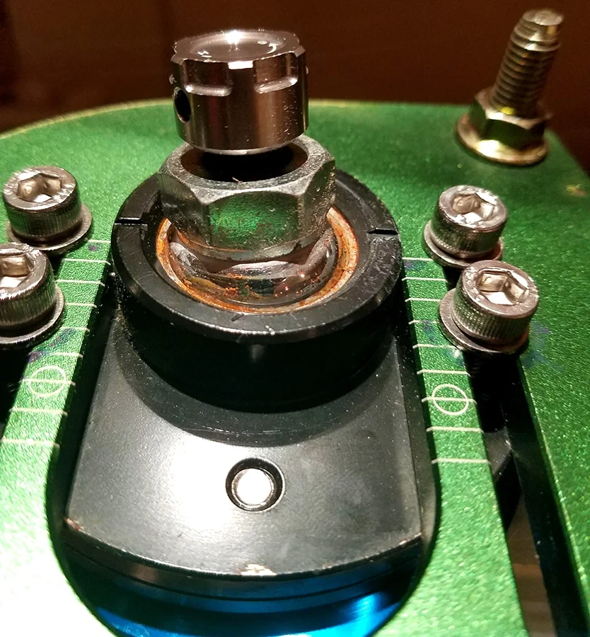 Ball bearing play issue on coilovers