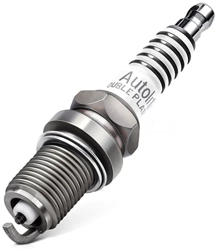 Autolite double iridium spark plug
