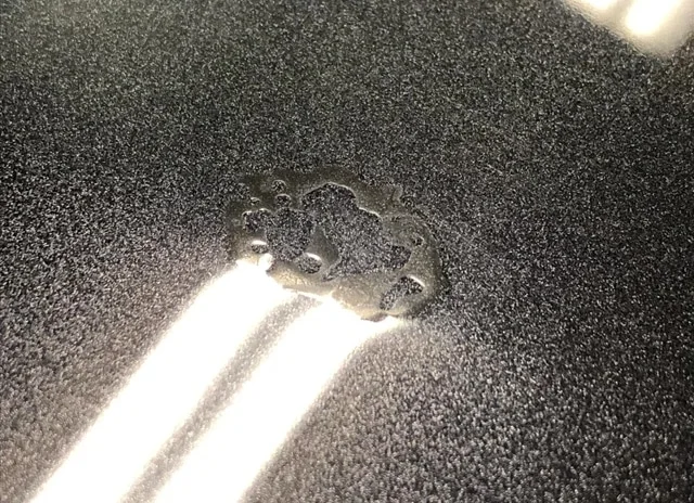 Clear coat bubbles