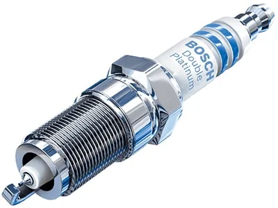 Double platinum spark plug by Bosch