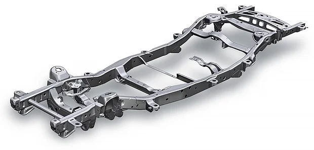 Ladder chassis illustration