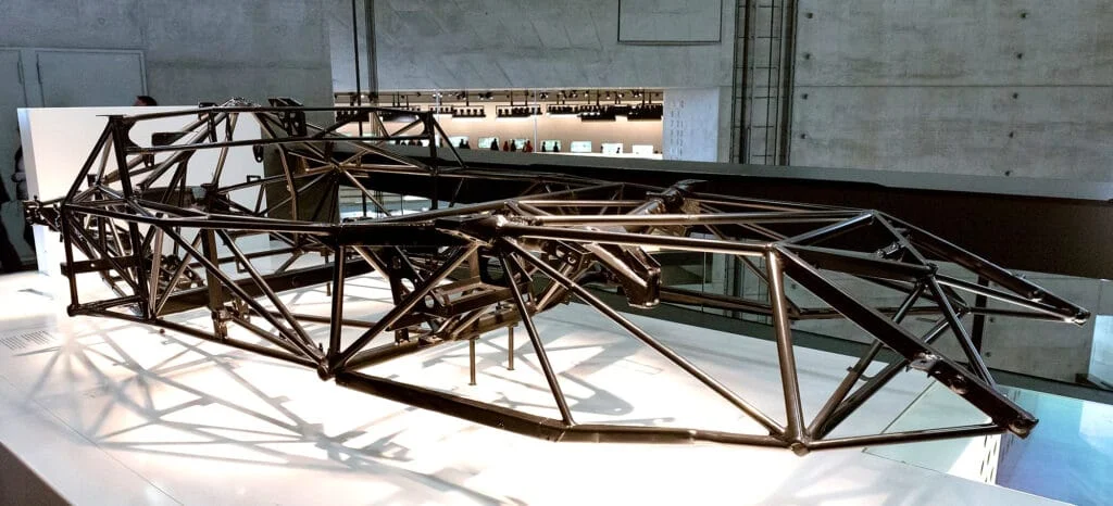 Mercedes-Benz W19 space frame tube chassis