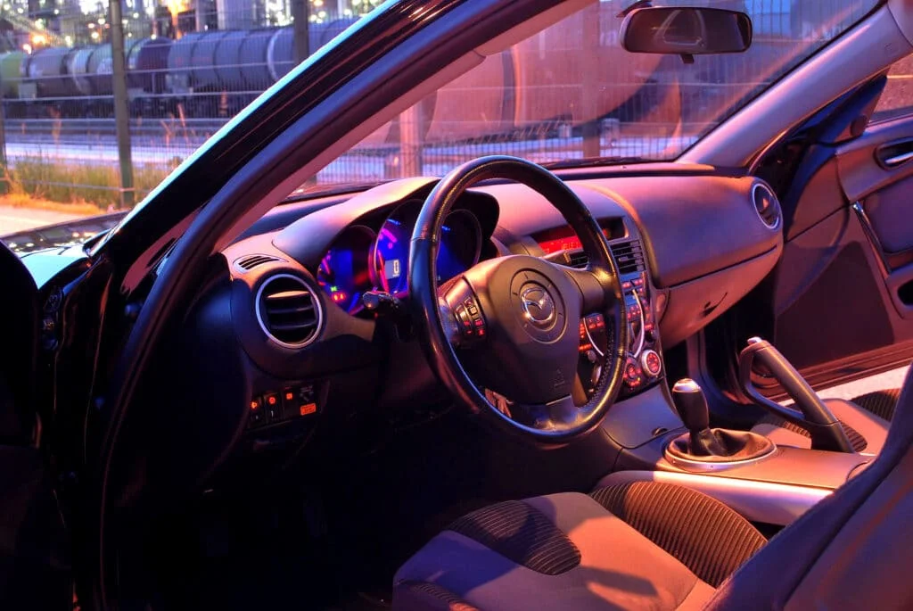 RX8 interior