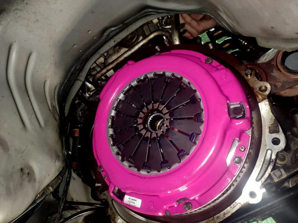Clutch assembly for IS300 manual swap