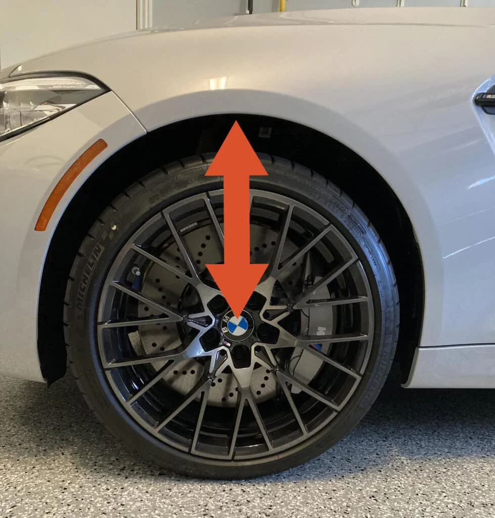 Ride height measurement