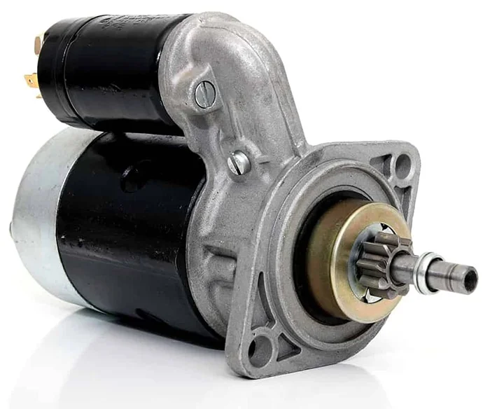 New starter motor