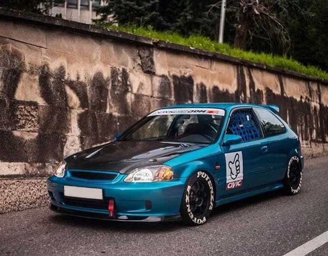 Cobalt blue Civic