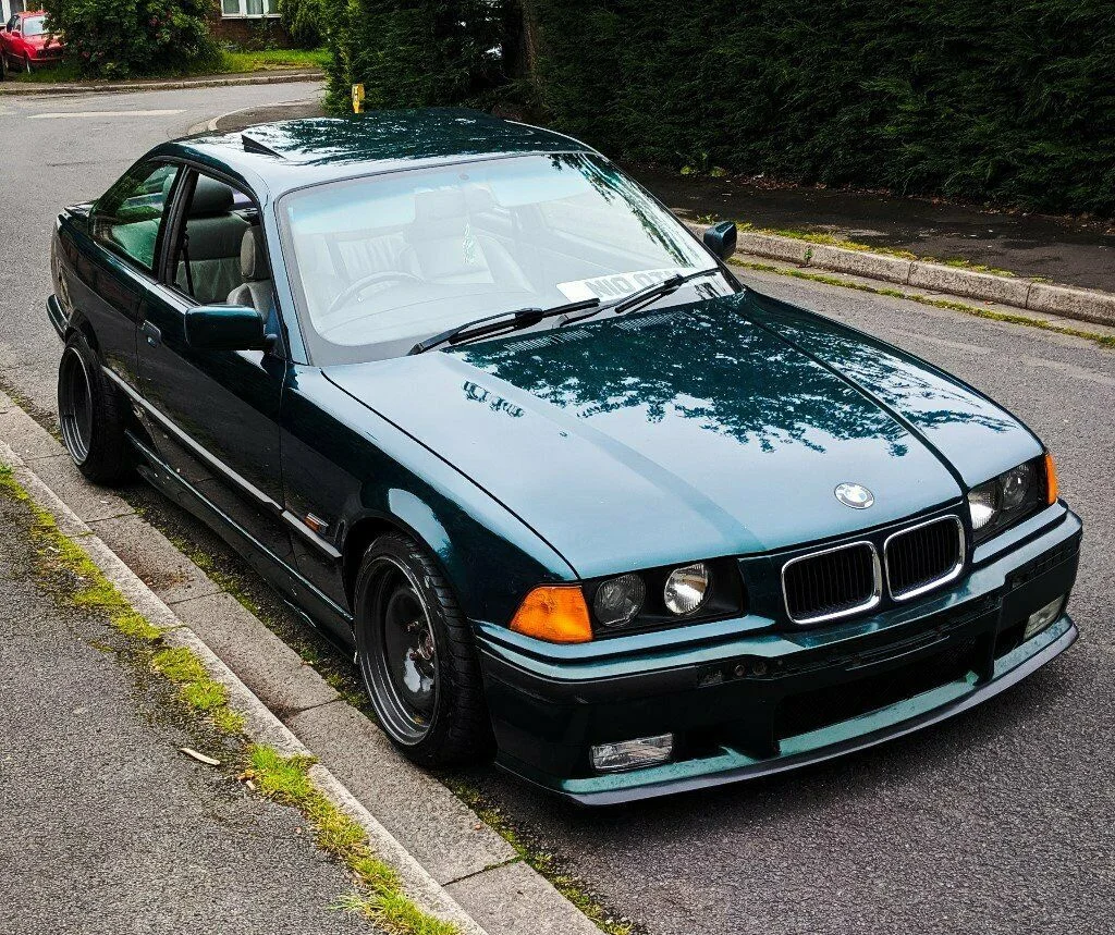 British racing green 1996 - 1998 BMW E36 328i