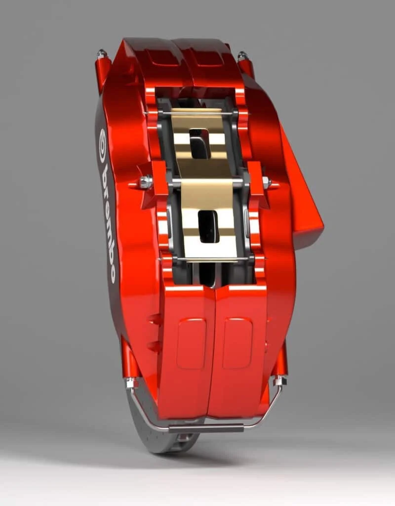 Brembo fixed caliper brake 3D render