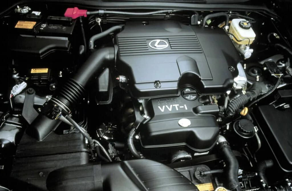 IS300 SportCross stock engine bay