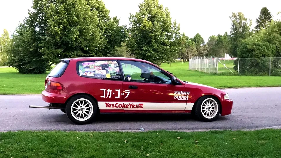 Kanjozoku inspired EK4 Honda Civic