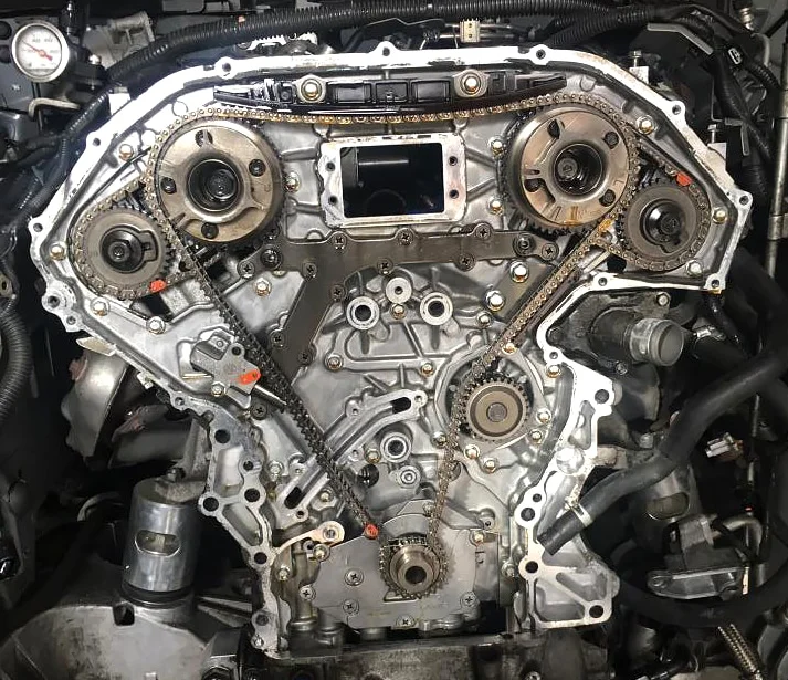 VQ37VHR oil gallery gaskets replacement