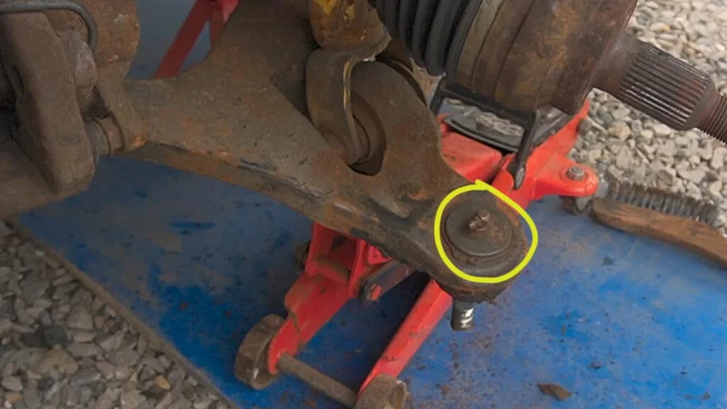 Seized ball joint