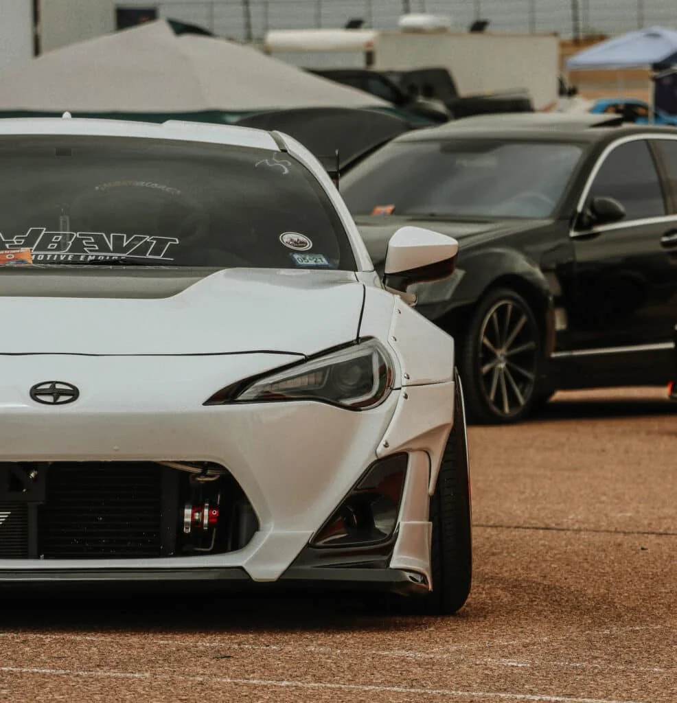 Modified Scion FRS at a car meet