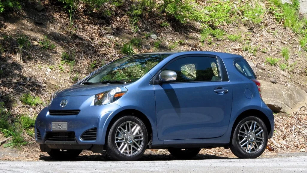 Blue Scion iQ