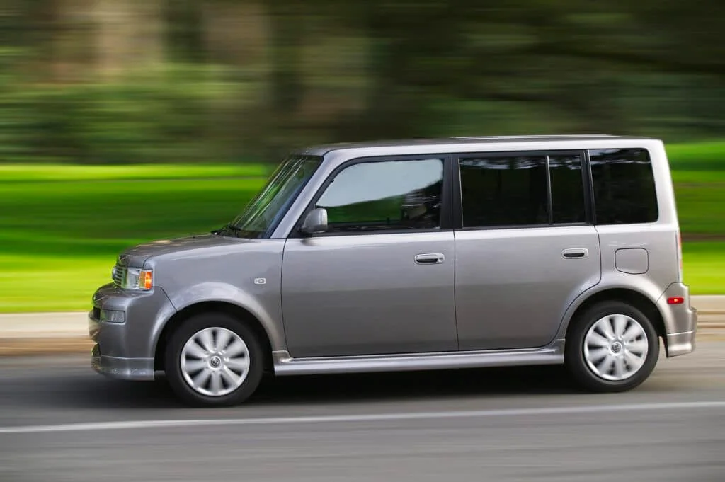 Clean grey Scion xB