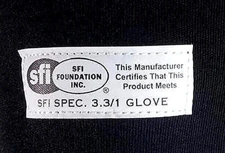 SFI certification label
