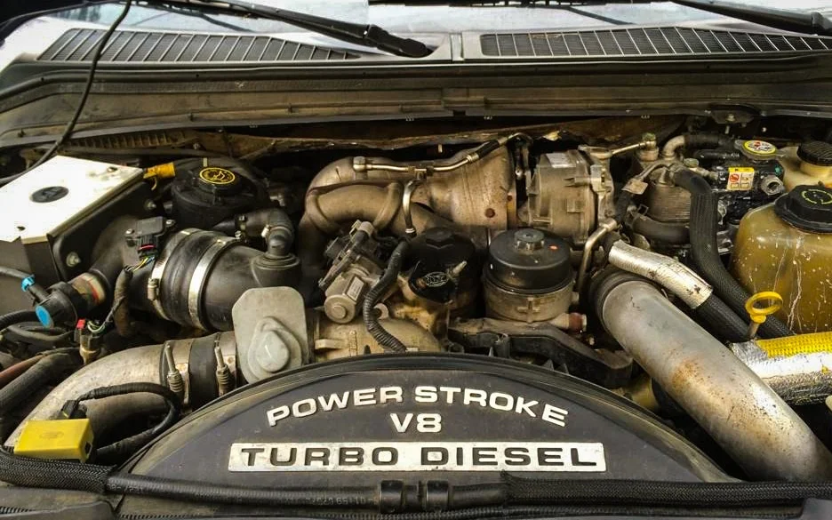 OEM Ford 6.4L Power Stroke engine