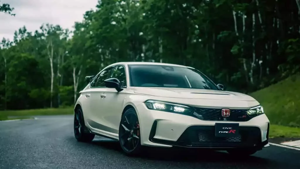 Championship white 2023 Civic Type-R