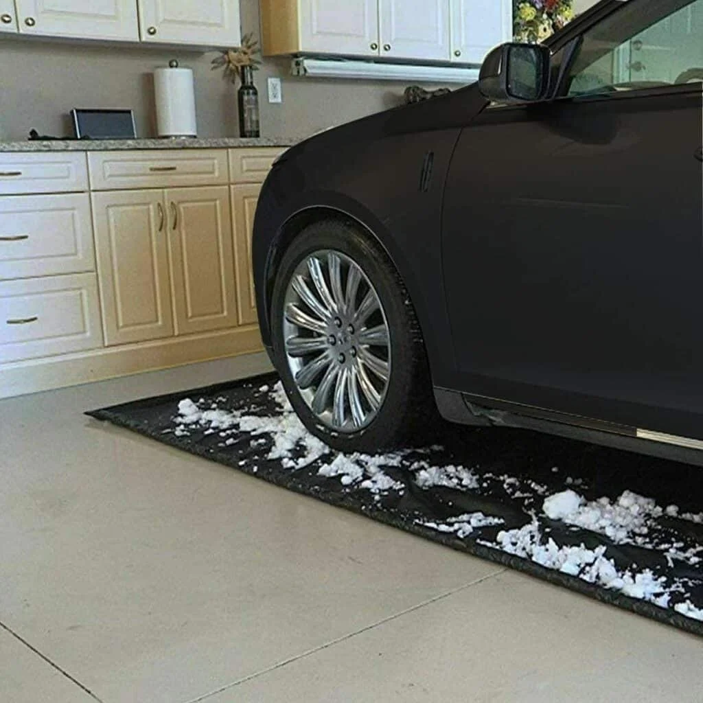 Hanjet Garage Car Mats for Snow